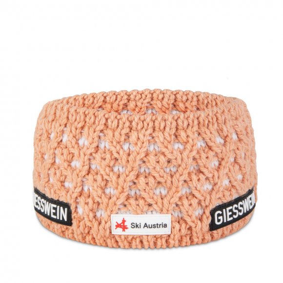 Giesswein | Ski Austria Headband Adelboden | Koralle