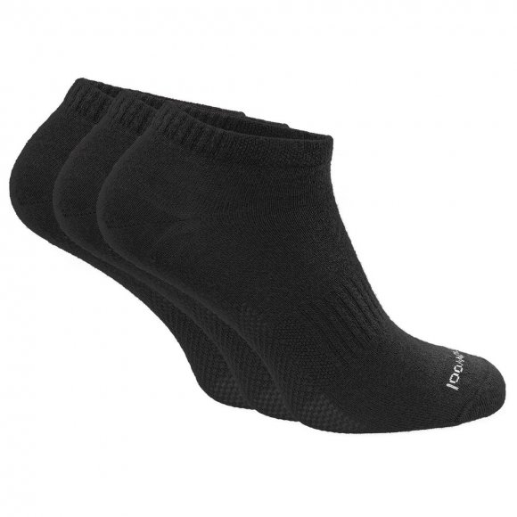 Giesswein | Sneaker Socken Merino Wolle | Schwarz