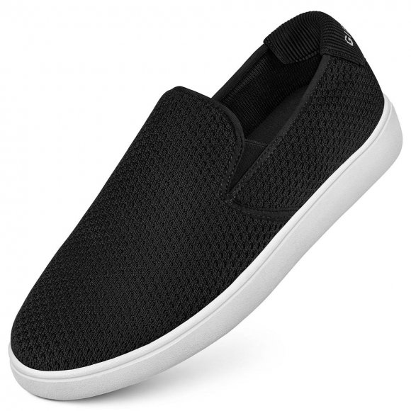 Giesswein | Wood Sneaker Slip-On Herren | Schwarz Giesswein | Wood Sneaker Slip-On Herren | Schwarz