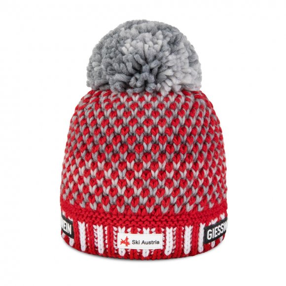 Giesswein | Ski Austria Beanie Laaxer Stöckli | Rot
