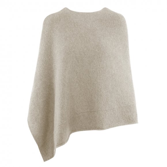 Giesswein | Merino Lambswool Poncho | Natur