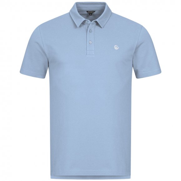 Giesswein | Polo Shirt Bio-Baumwolle Herren | Himmelblau Giesswein | Polo Shirt Bio-Baumwolle Herren | Himmelblau