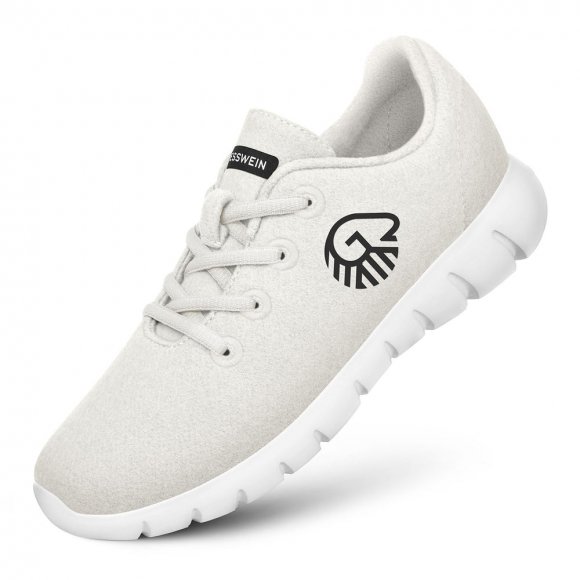 Giesswein | Merino Runners für Herren – Sneaker aus Merinowolle | Arctic White Giesswein | Merino Runners für Herren – Sneaker aus Merinowolle | Arctic White