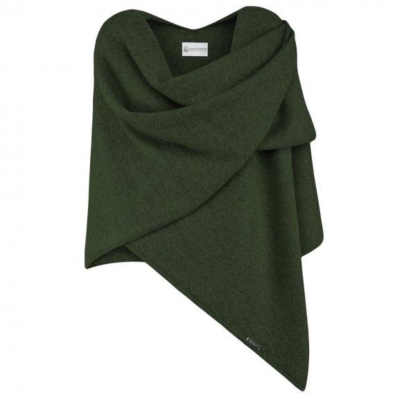Giesswein | Merino Lambswool Cape | Lodengrün