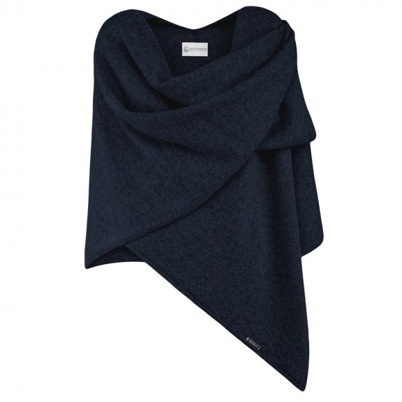 Giesswein | Merino Lambswool Cape | Mitternacht