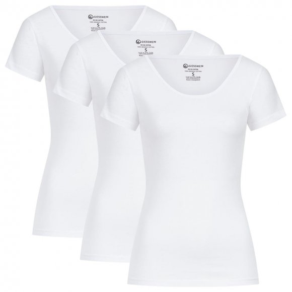 Giesswein | Organic T-Shirt Damen | Arcticwhite