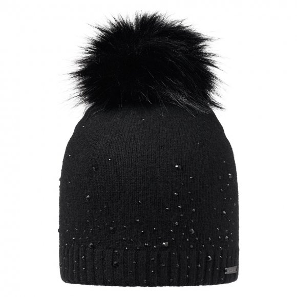 Giesswein | Beanie Kristallwand | Schwarz Giesswein | Beanie Kristallwand | Schwarz
