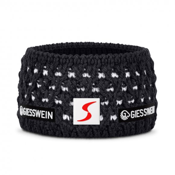 Giesswein | Ski Austria Headband Adelboden | Schwarz