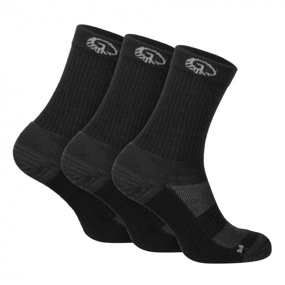 Giesswein | Trekkingsocken Merino Wolle | Schwarz