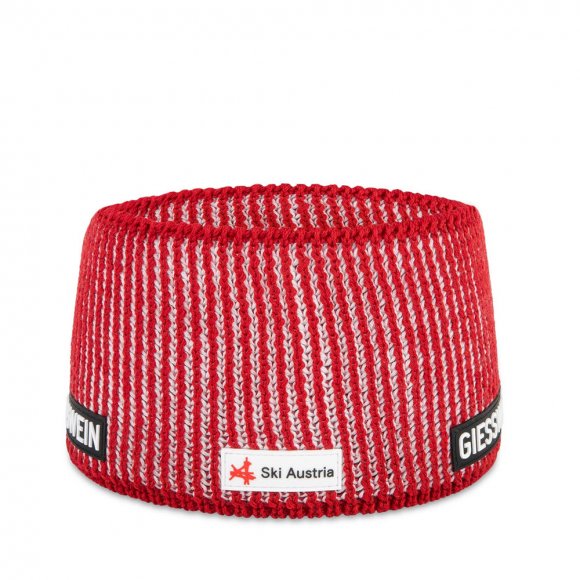 Giesswein | Ski Austria Headband Weisshorn | Rot