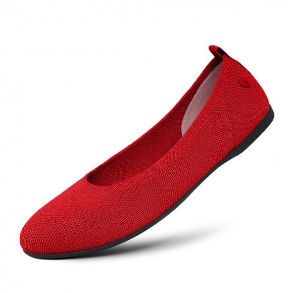 Giesswein | Eco Ballerinas Round | Flammenrot Giesswein | Eco Ballerinas Round | Flammenrot