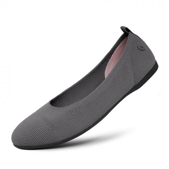 Giesswein | Eco Ballerinas Round | Schiefer Giesswein | Eco Ballerinas Round | Schiefer