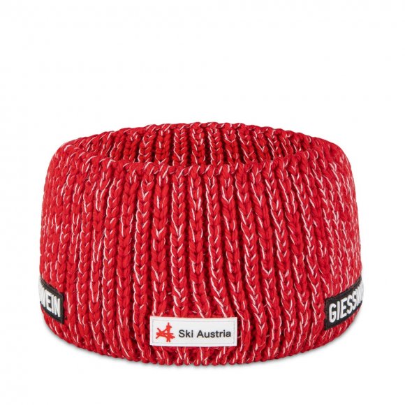 Giesswein | Ski Austria Headband Engelberg | Rot