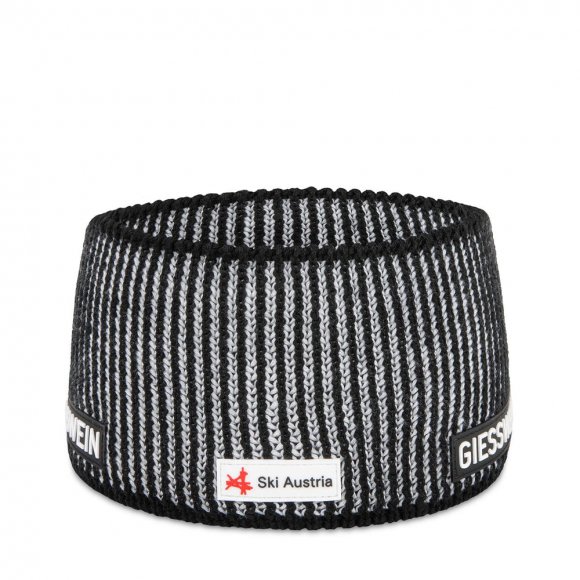 Giesswein | Ski Austria Headband Weisshorn | Schwarz