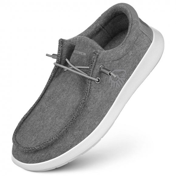 Giesswein | Merino Mokassin Herren | Schiefer Giesswein | Merino Mokassin Herren | Schiefer