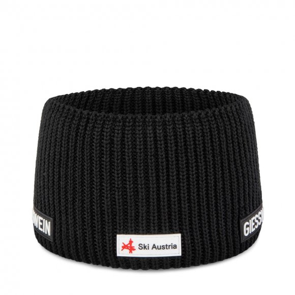 Giesswein | Ski Austria Headband Flachau | Schwarz