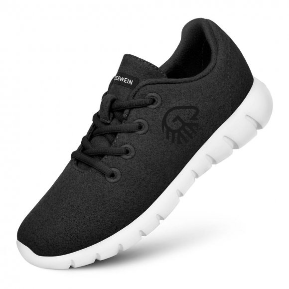 Giesswein | Merino Runners für Damen – Sneaker aus Merinowolle | Raven