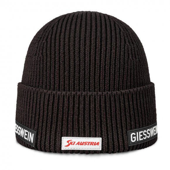Giesswein | ÖSV Ribknit Beanie | Schwarz Giesswein | ÖSV Ribknit Beanie | Schwarz
