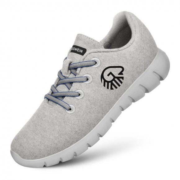 Giesswein | Merino Runners für Herren – Sneaker aus Merinowolle | Hellgrau Giesswein | Merino Runners für Herren – Sneaker aus Merinowolle | Hellgrau