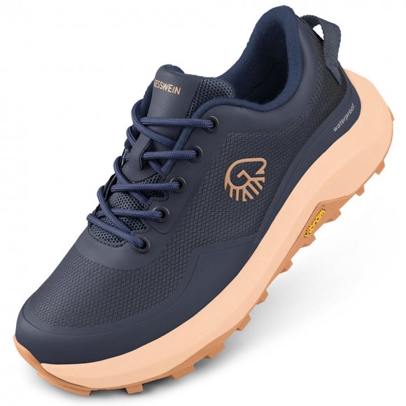 Giesswein | Wool Trail X Damen - Trailrunning Schuh aus Merino Wolle | Ocean Blue