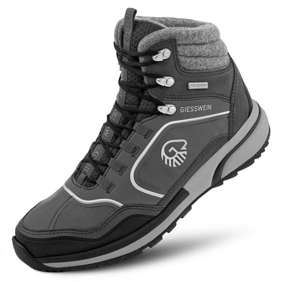 Giesswein | Wool Cross X Alpine - Wanderschuh mit Merinowolle | Schiefer