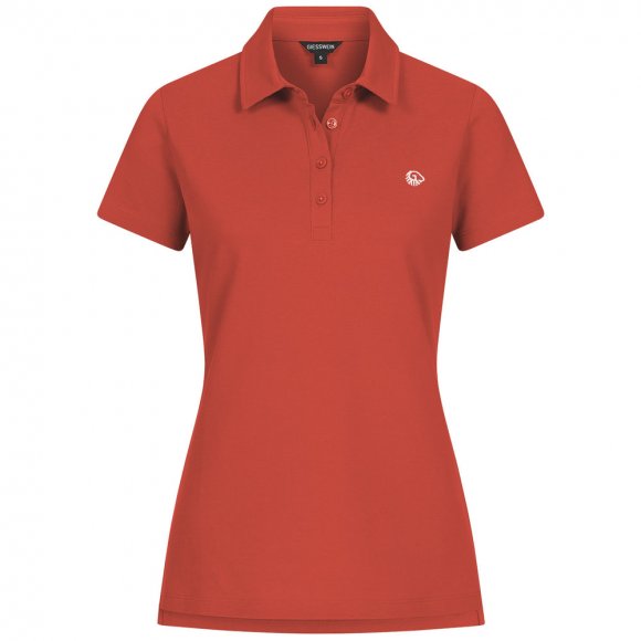 Giesswein | Polo Shirt Bio-Baumwolle Damen | Flammenrot