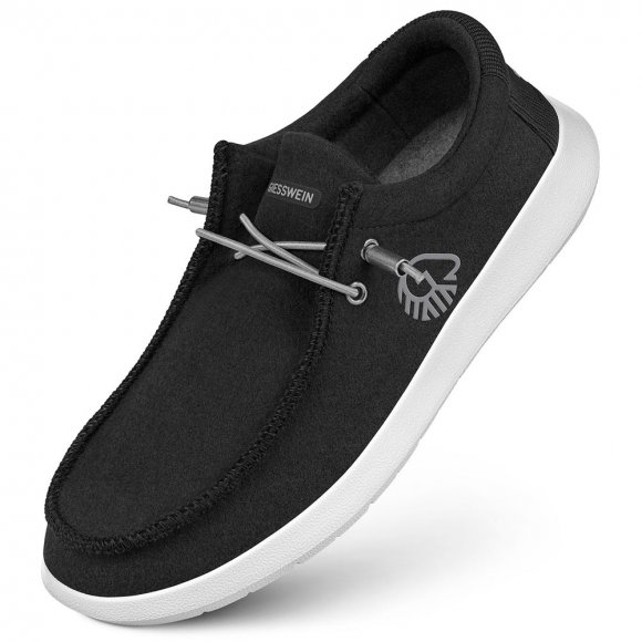 Giesswein | Merino Mokassin Herren | Schwarz