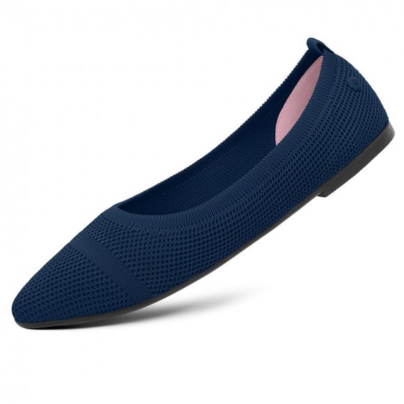 Giesswein | Eco Ballerinas Pointy 2.0 | Dk.Blau Giesswein | Eco Ballerinas Pointy 2.0 | Dk.Blau