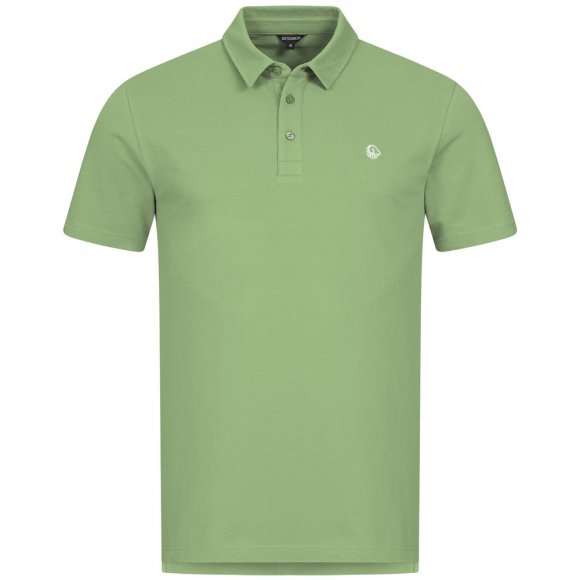 Giesswein | Polo Shirt Bio-Baumwolle Herren | Heugrün Giesswein | Polo Shirt Bio-Baumwolle Herren | Heugrün