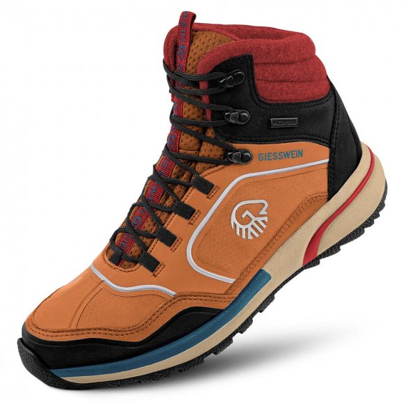 Giesswein | Wool Cross X Alpine - Wanderschuh mit Merinowolle | Rost