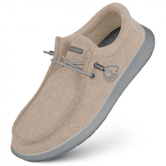 Giesswein | Merino Mokassin Herren | Sandmelé