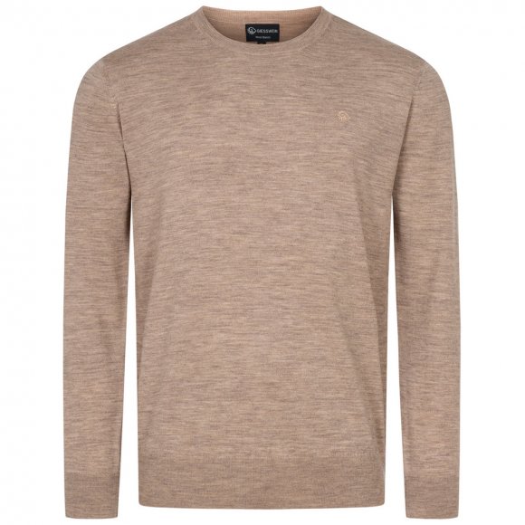 Giesswein | Wollpullover Light Rundhals Herren | Sandmelé