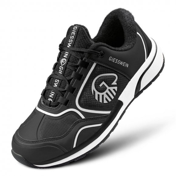 Giesswein | Wool Cross X Herren – Sportschuh aus Merinowolle | Schwarz