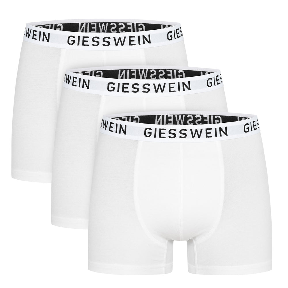 Giesswein | Organic Boxershorts 3er-Pack | Arcticwhite Giesswein | Organic Boxershorts 3er-Pack | Arcticwhite