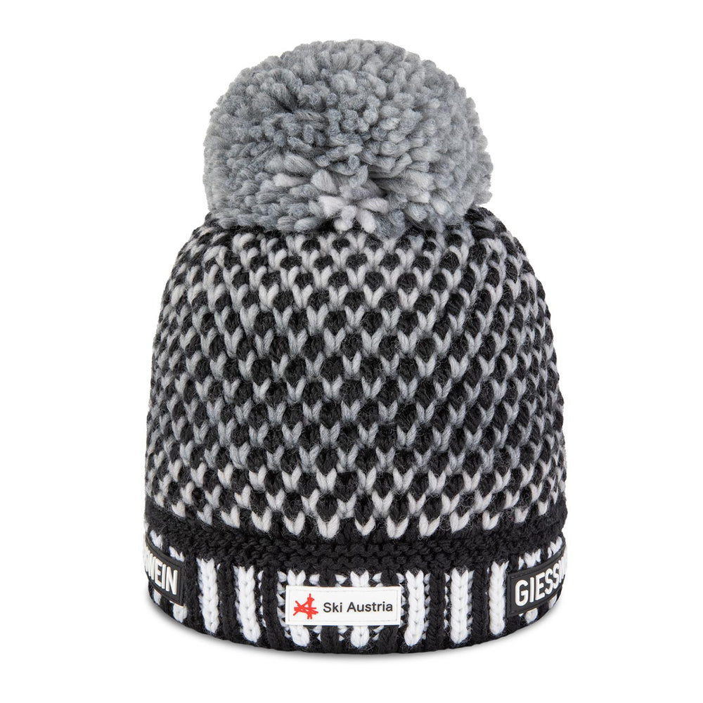 Giesswein | Ski Austria Beanie Laaxer Stöckli | Schwarz Giesswein | Ski Austria Beanie Laaxer Stöckli | Schwarz