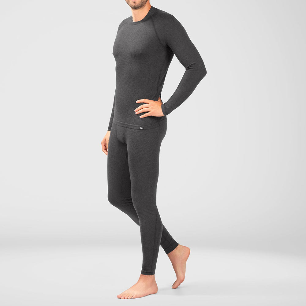 Giesswein | Merino Thermo Set Herren | Schiefer Giesswein | Merino Thermo Set Herren | Schiefer