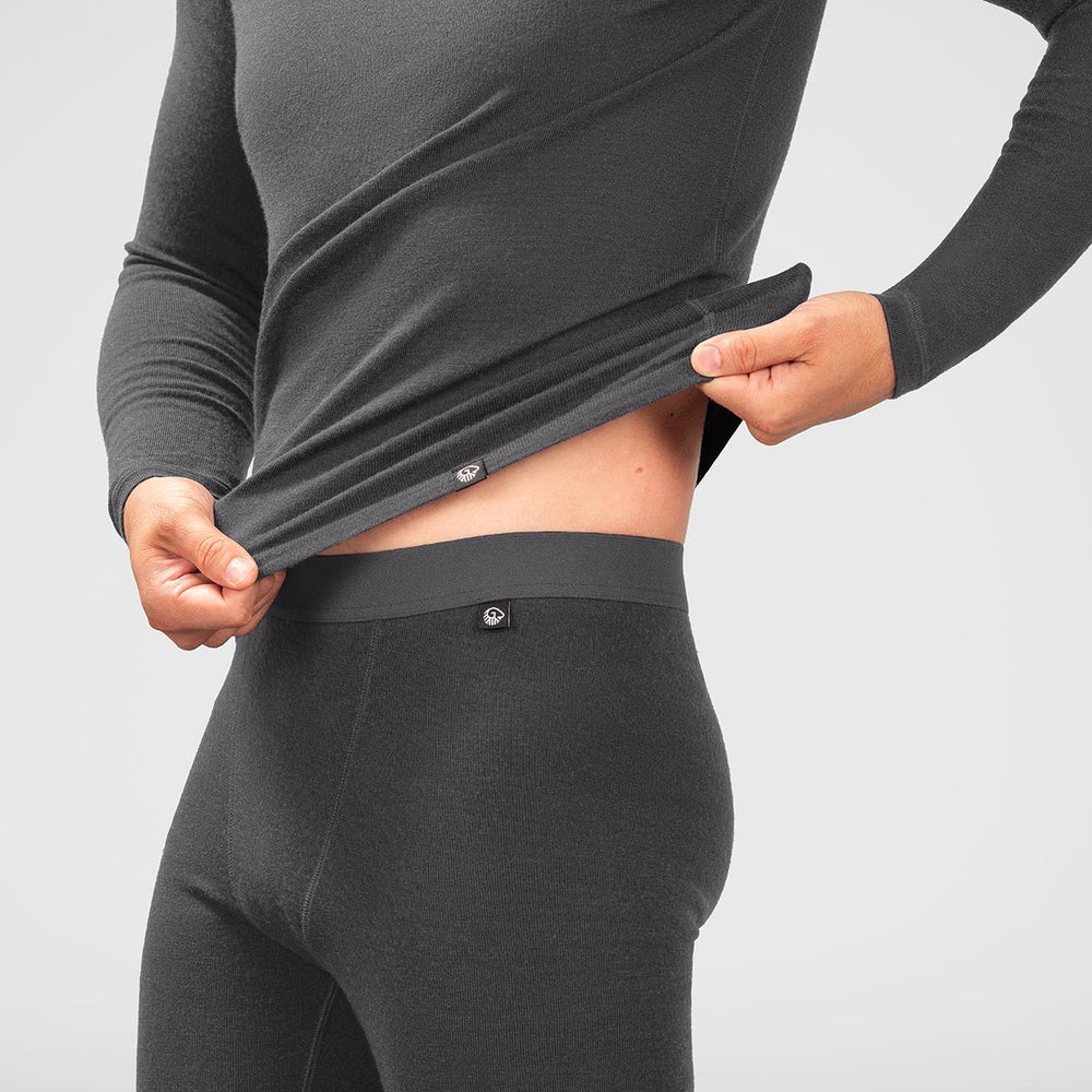 Giesswein | Merino Thermo Set Herren | Schiefer Giesswein | Merino Thermo Set Herren | Schiefer