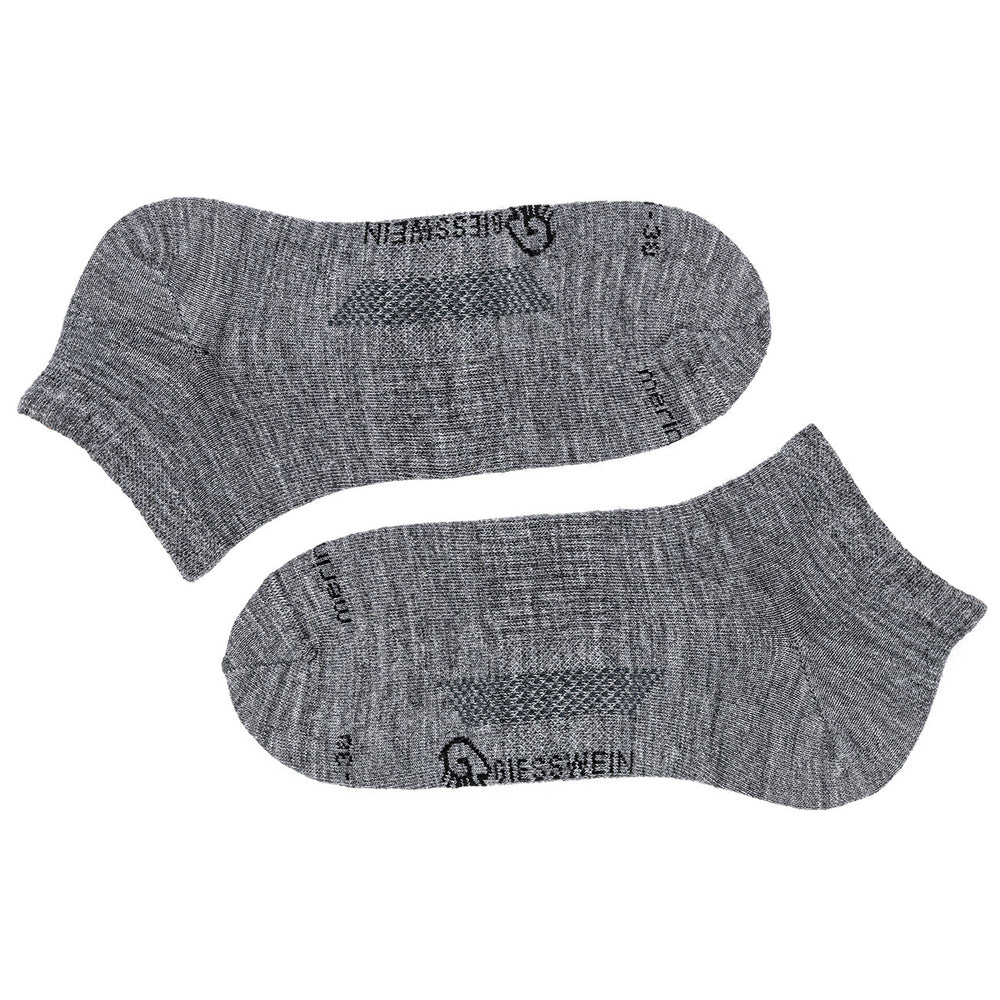 Giesswein | Sneaker Socken Merino Wolle | Schiefer
