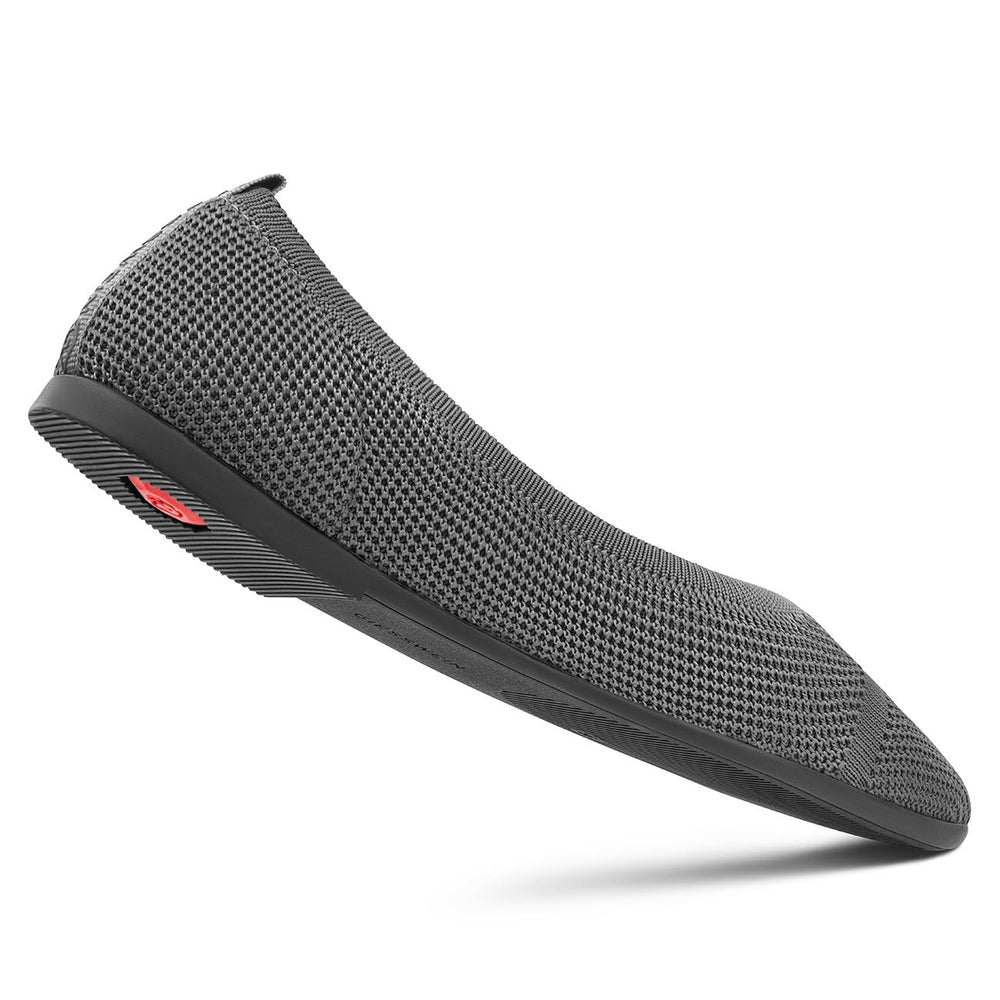Giesswein | Eco Ballerinas Pointy 2.0 | Schiefer Giesswein | Eco Ballerinas Pointy 2.0 | Schiefer