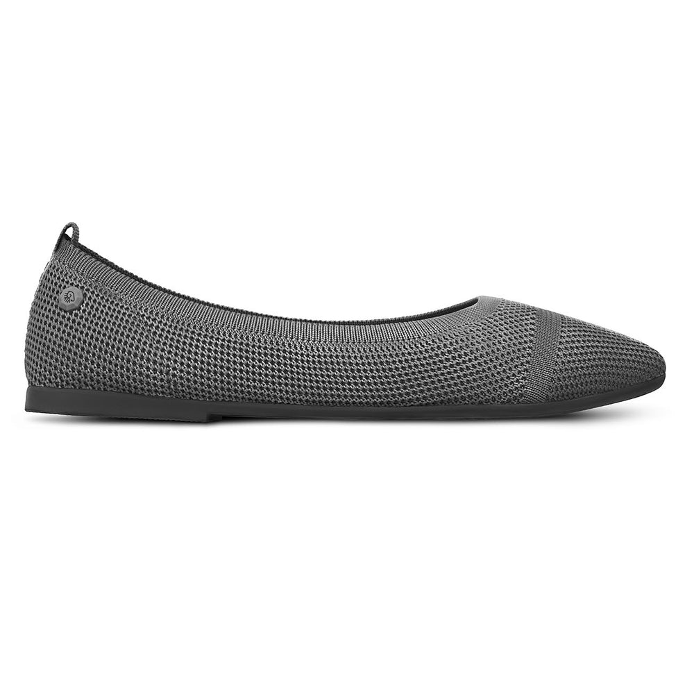 Giesswein | Eco Ballerinas Pointy 2.0 | Schiefer Giesswein | Eco Ballerinas Pointy 2.0 | Schiefer
