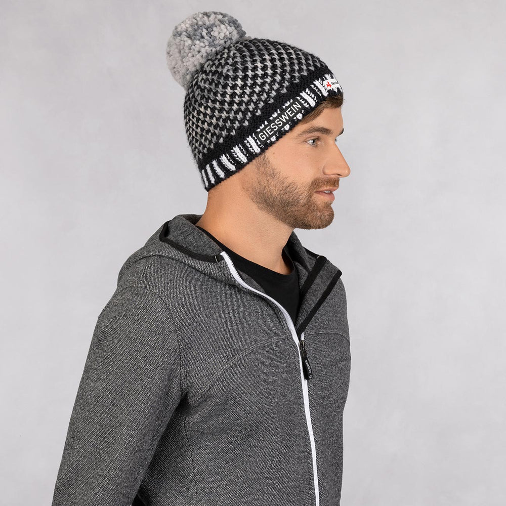 Giesswein | Ski Austria Beanie Laaxer Stöckli | Schwarz Giesswein | Ski Austria Beanie Laaxer Stöckli | Schwarz
