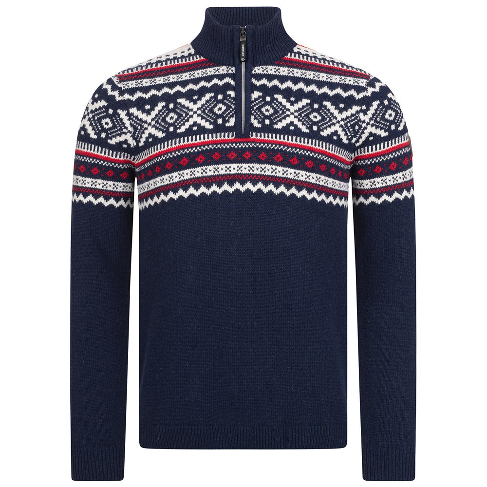 Giesswein | Nordic Sweater Zip Herren | Dk.Blau Giesswein | Nordic Sweater Zip Herren | Dk.Blau