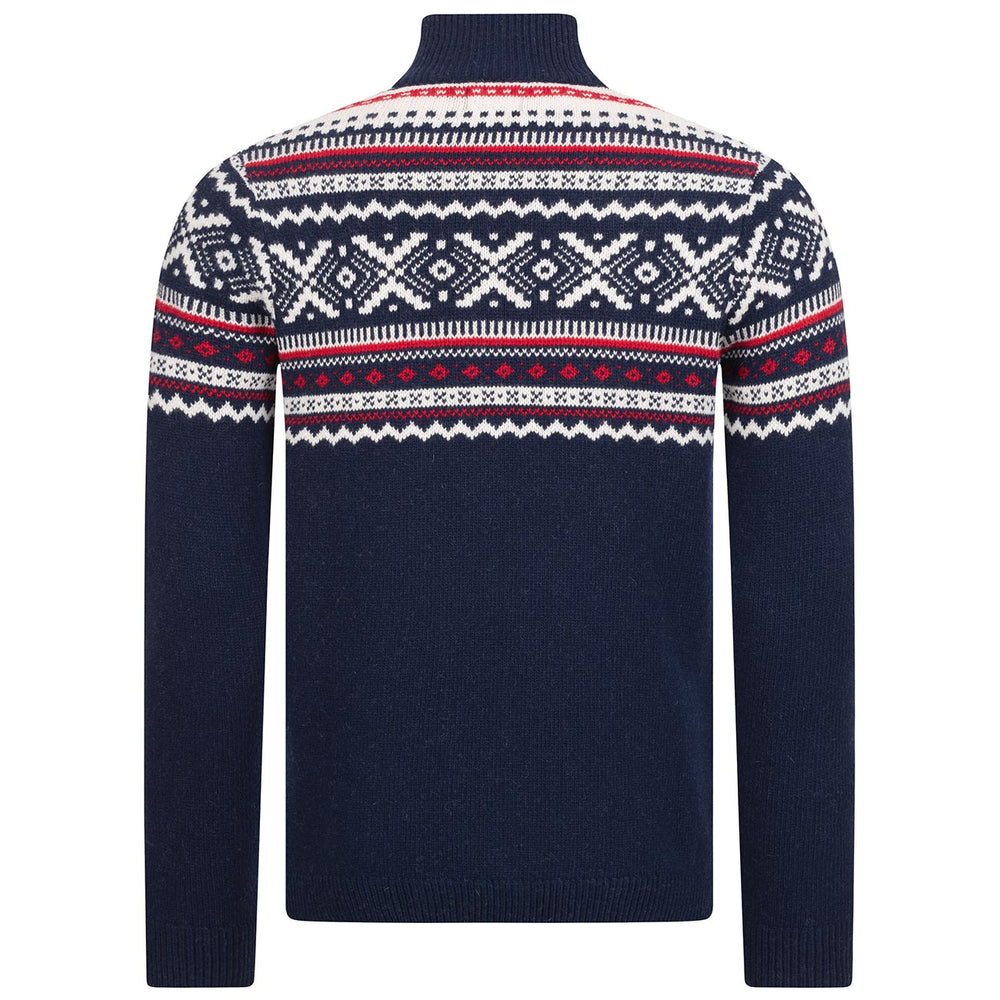 Giesswein | Nordic Sweater Zip Herren | Dk.Blau Giesswein | Nordic Sweater Zip Herren | Dk.Blau