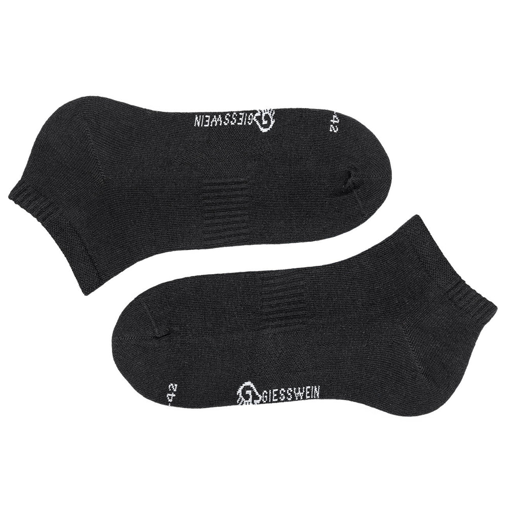 Giesswein | Sneaker Socken Bio-Baumwolle | Schwarz