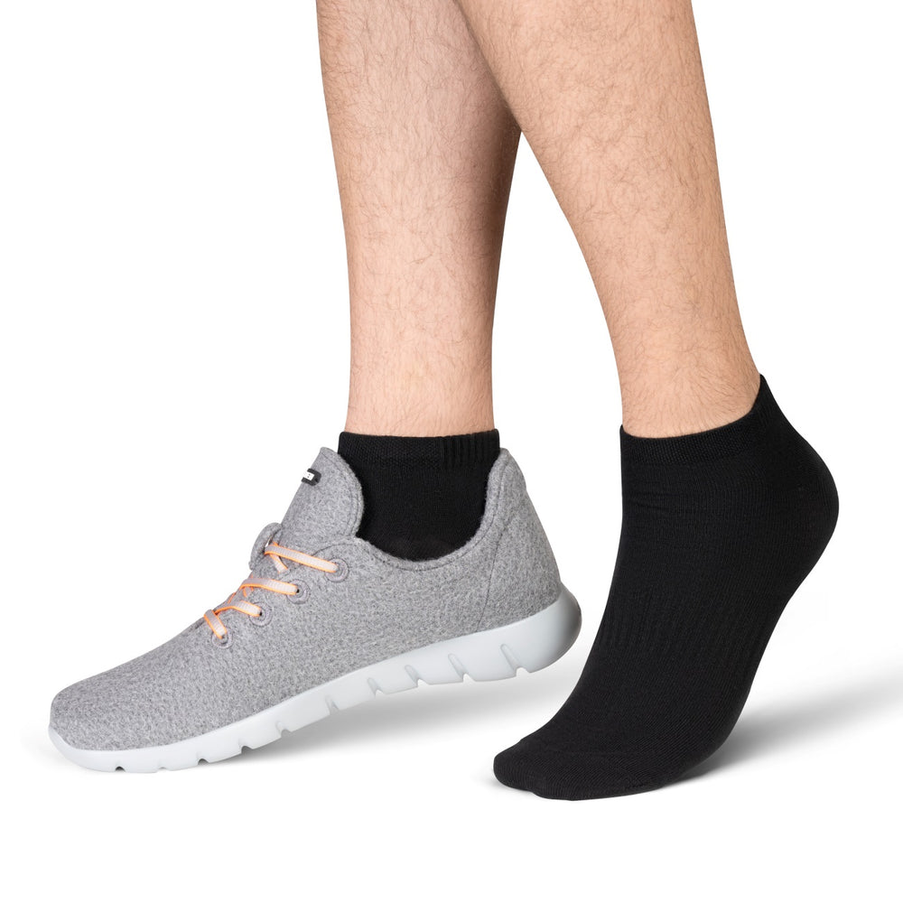 Giesswein | Sneaker Socken Bio-Baumwolle | Schwarz