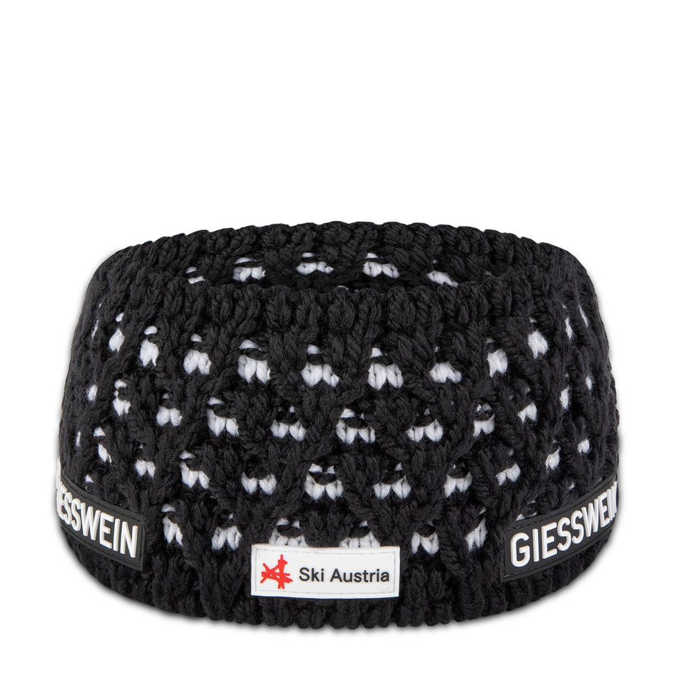 Giesswein | Ski Austria Headband Adelboden | Schwarz Giesswein | Ski Austria Headband Adelboden | Schwarz