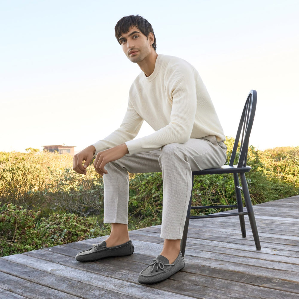 Giesswein | Wool Loafer Herren | Schiefer