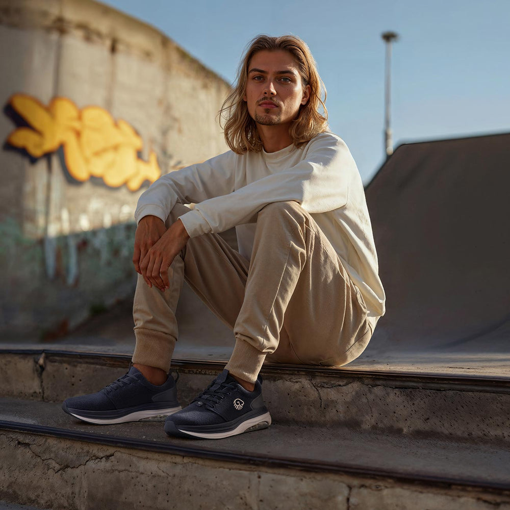 Giesswein | Merino Curve Max Herren | Ocean Blue