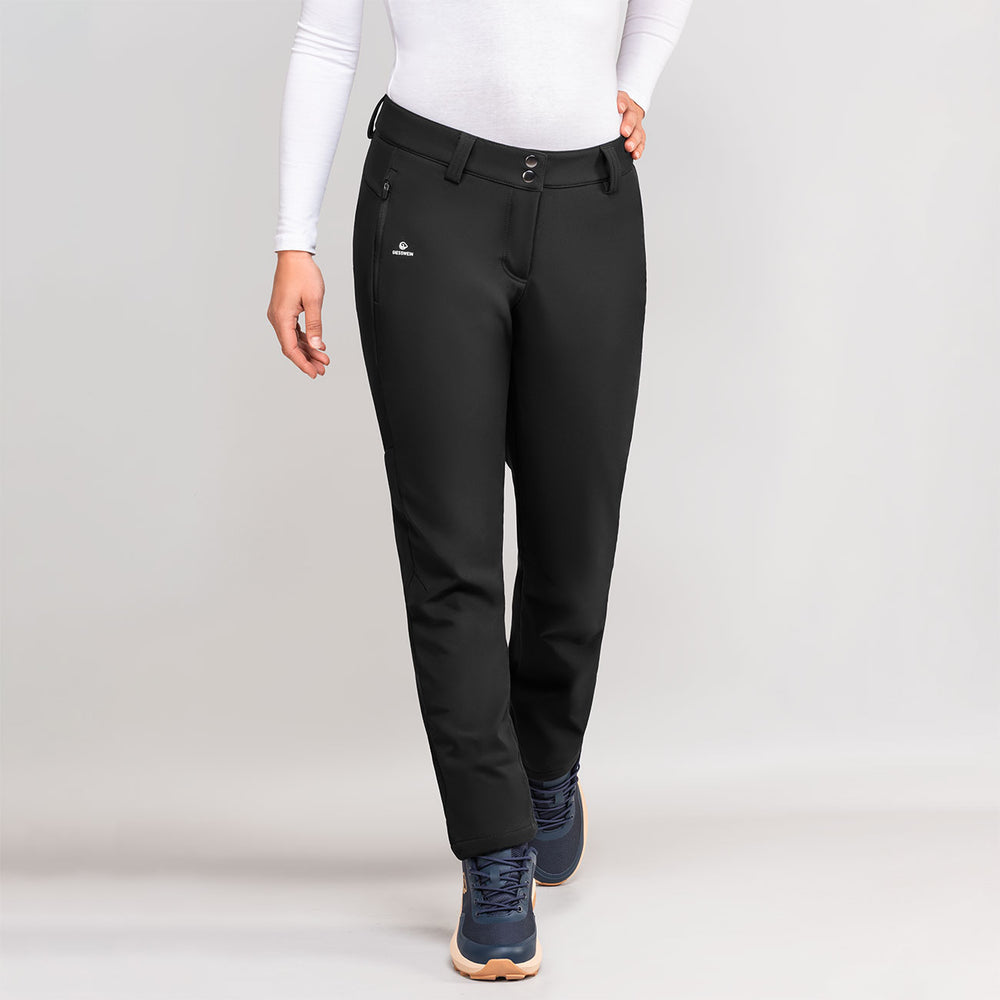 Giesswein | Thermo Wanderhose Damen | Schwarz