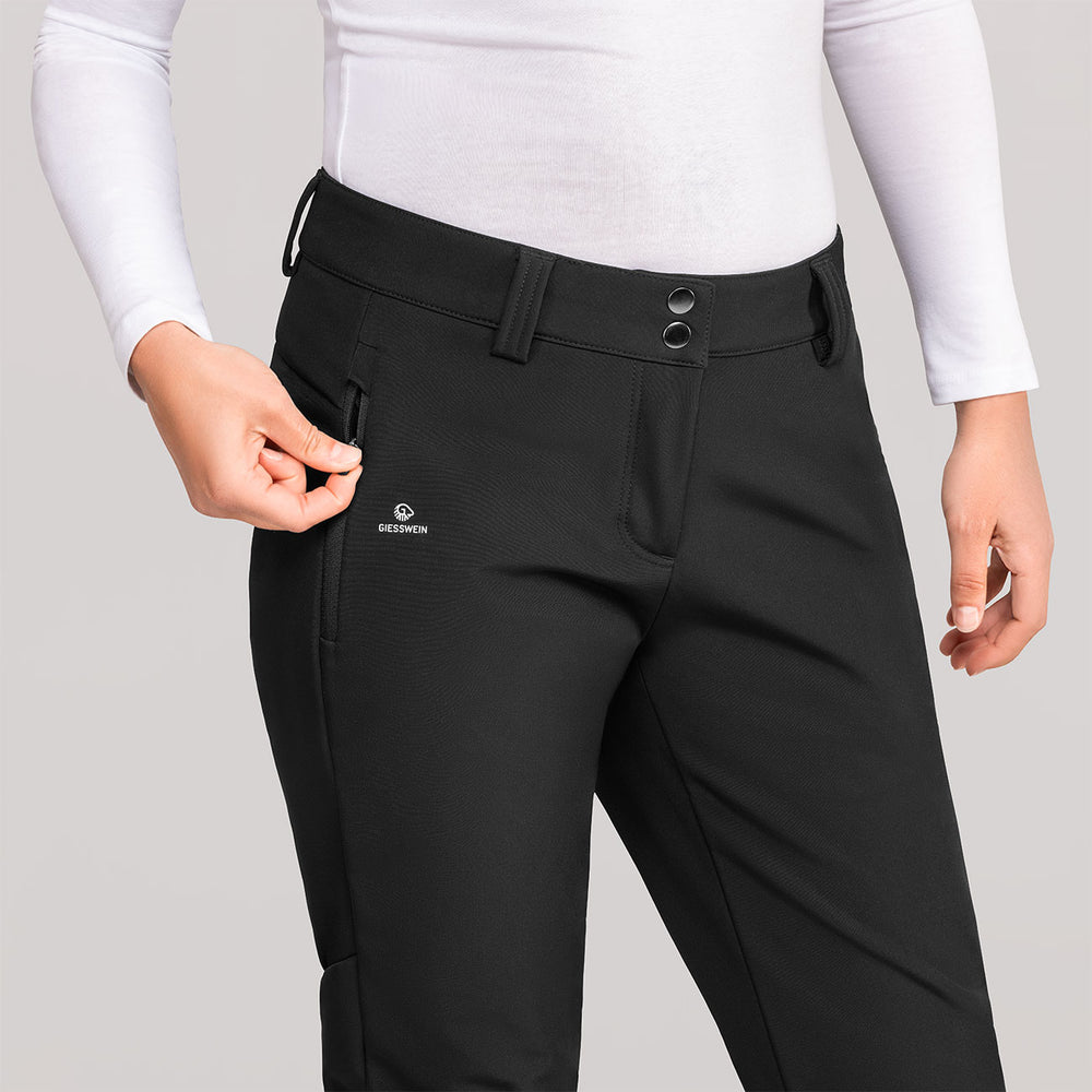 Giesswein | Thermo Wanderhose Damen | Schwarz